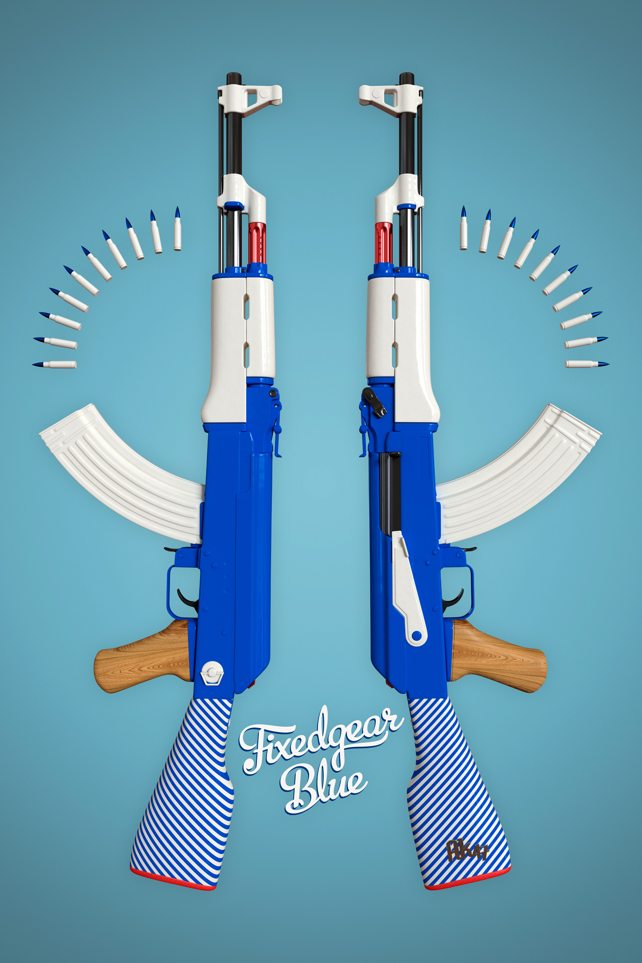 Fixed Gear Blue